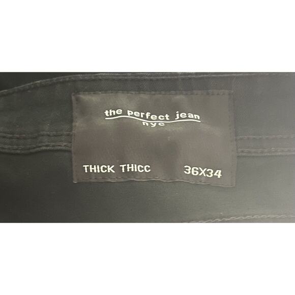 The Perfect Jean Men’s Black 36 X 34 - Picture 4 of 4
